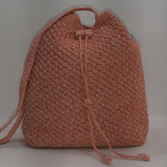 Faded Glory Handbags - 3 for $18🛍 Med-Large Peach Drawsting Bucket Bag